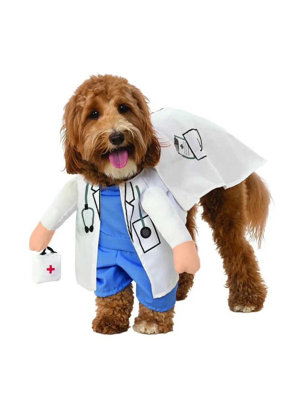 RUBIES PET SHOP VETERINARIAN WALKING DOG PET COSTUME-LARGE